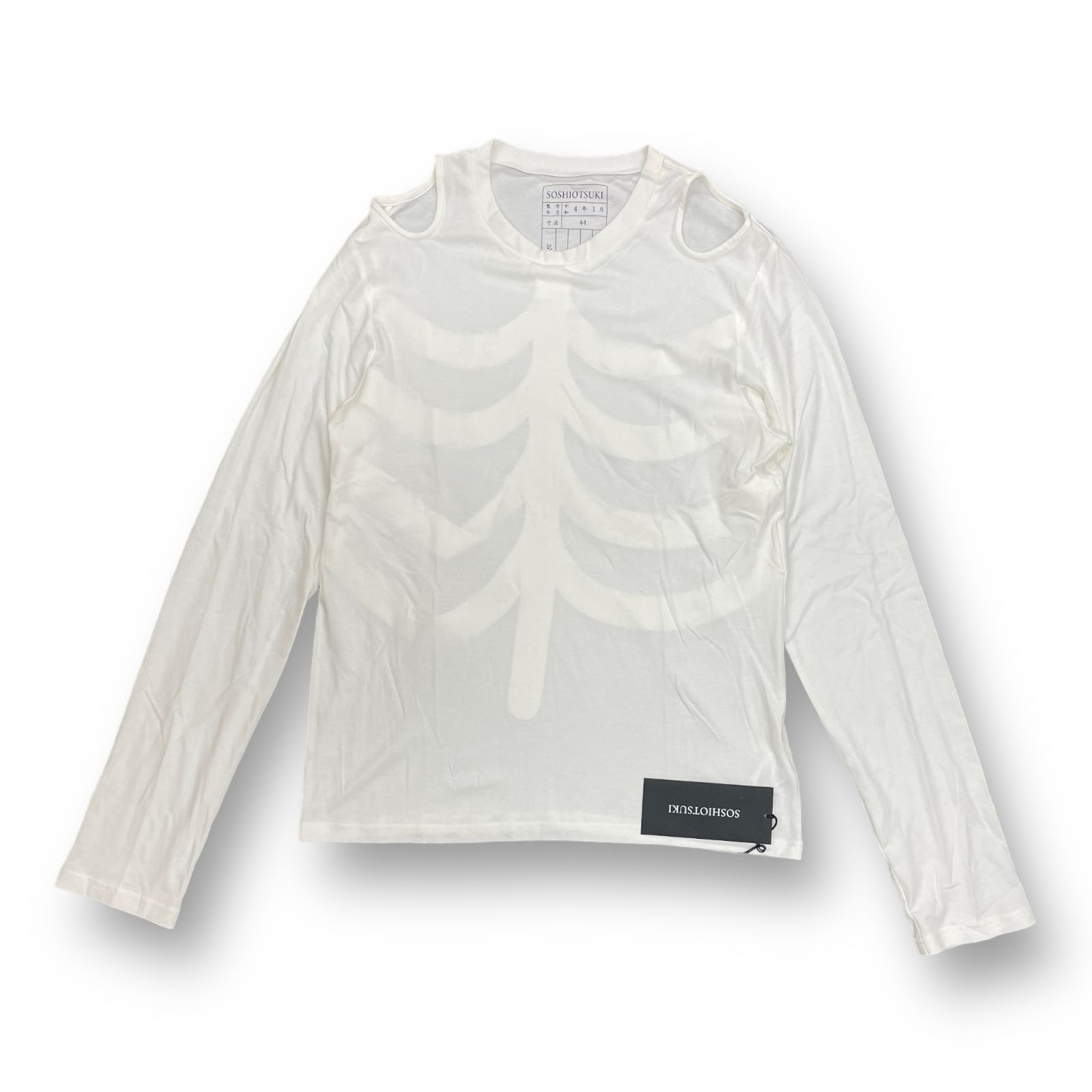 定価27500円 未使用 SOSHIOTSUKI 22SS Longsleeve Born Muslin 定価27500円 未使用 SOSHIOTSUKI 22SS Longsleeve Born Muslin