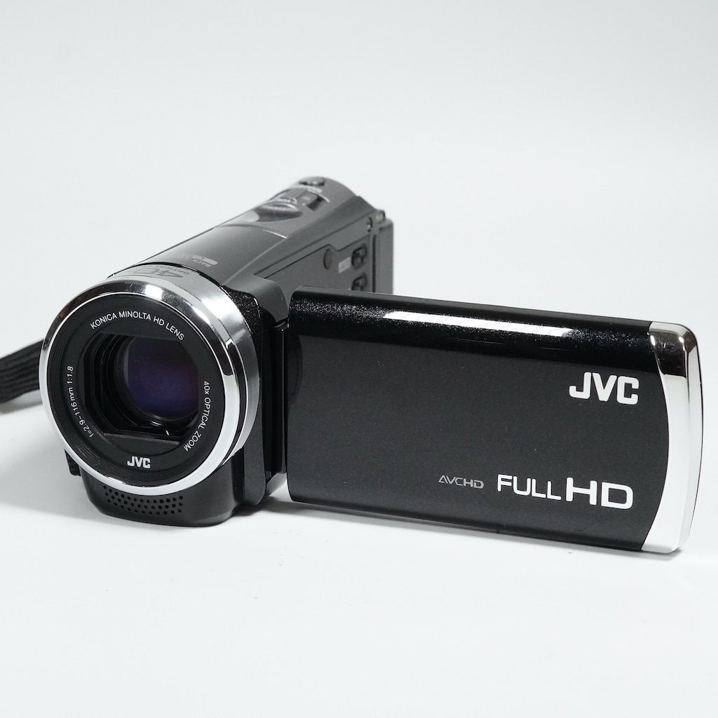 JVC Victor Everio GZ-HM390-B ブラック ビデオカメラ 動作OK 1週間保証 /9583 - メルカリ