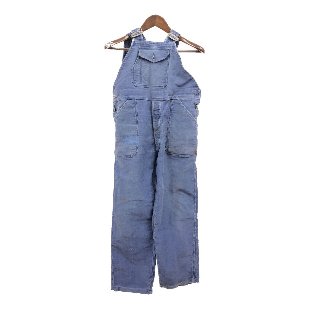 フランス製　70s ビンテージ　ユーロワークオーバーオール　フランス フランス製 70s ビンテージ ユーロワークオーバーオール フランス