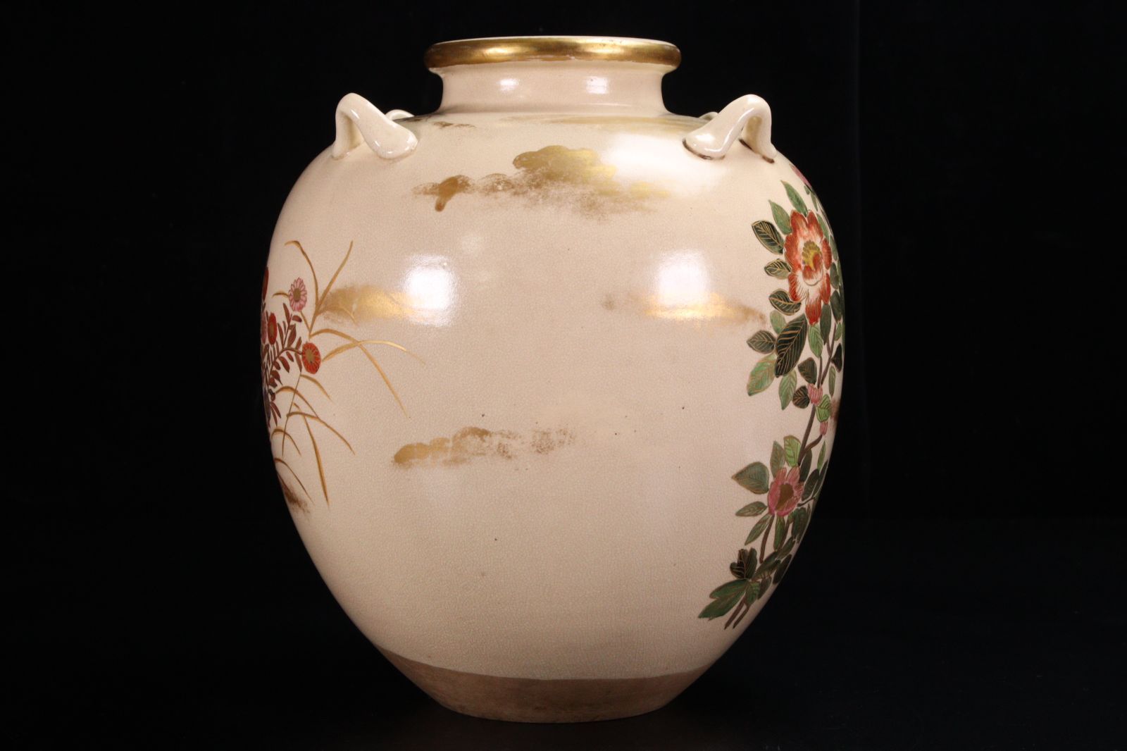 色絵仁清 小鉢 箱付 骨董 修復なし 京焼 古玩 日本古美術 WWTT081 色絵仁清 小鉢 箱付 骨董 修復なし 京焼 古玩 日本古美術