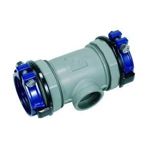 2営業日で発送 SKカワニシ 鋼管用継手 SKX枝部めねじ付チーズ 100×50A SKXMT100X50A 1222