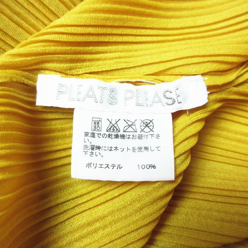 プリーツプリーズ イッセイミヤケ Pleats Please ドレープ シャツ 