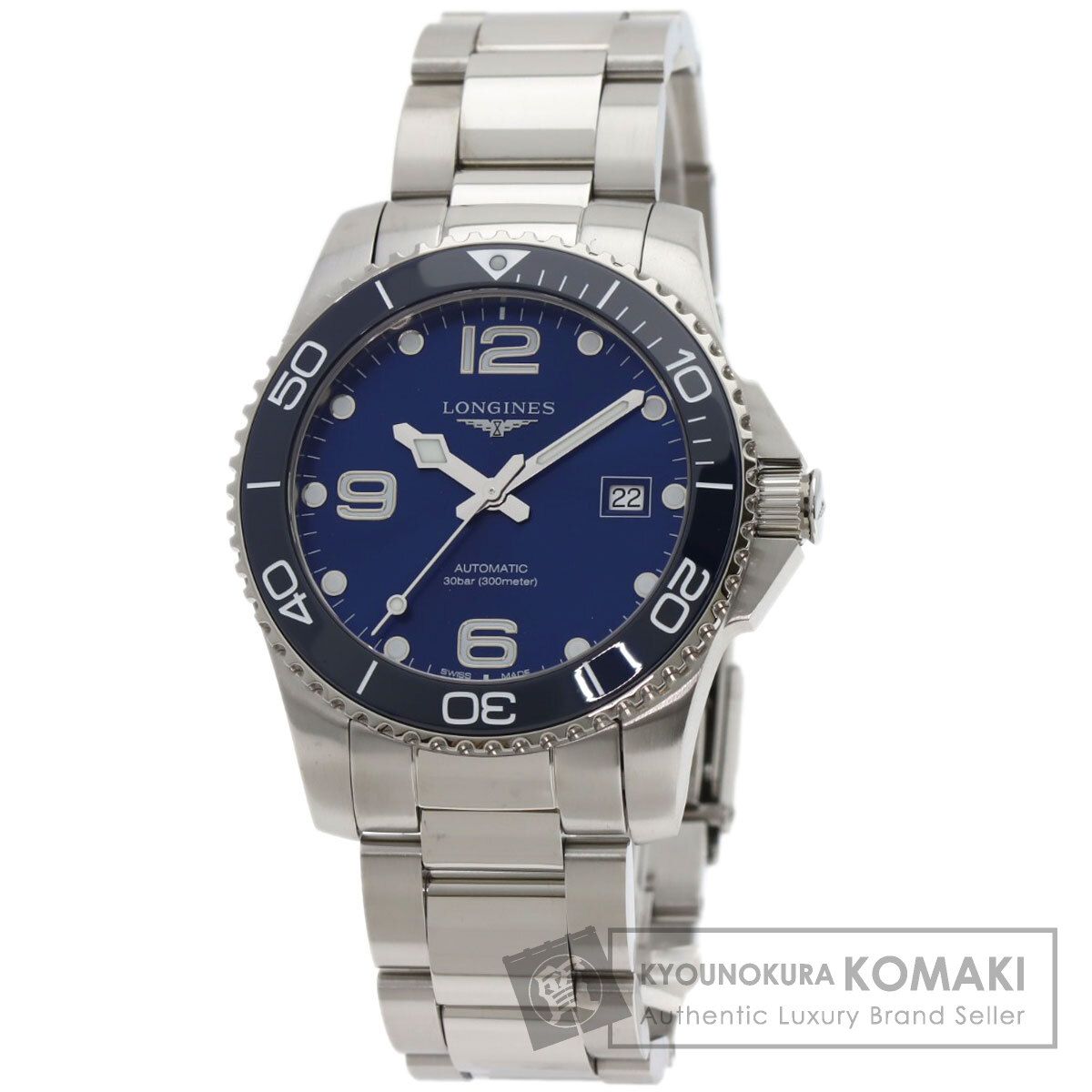 LONGINES ロンジン L3.781.4 ハイドロ コンクエスト 腕時計 SS SS メンズ