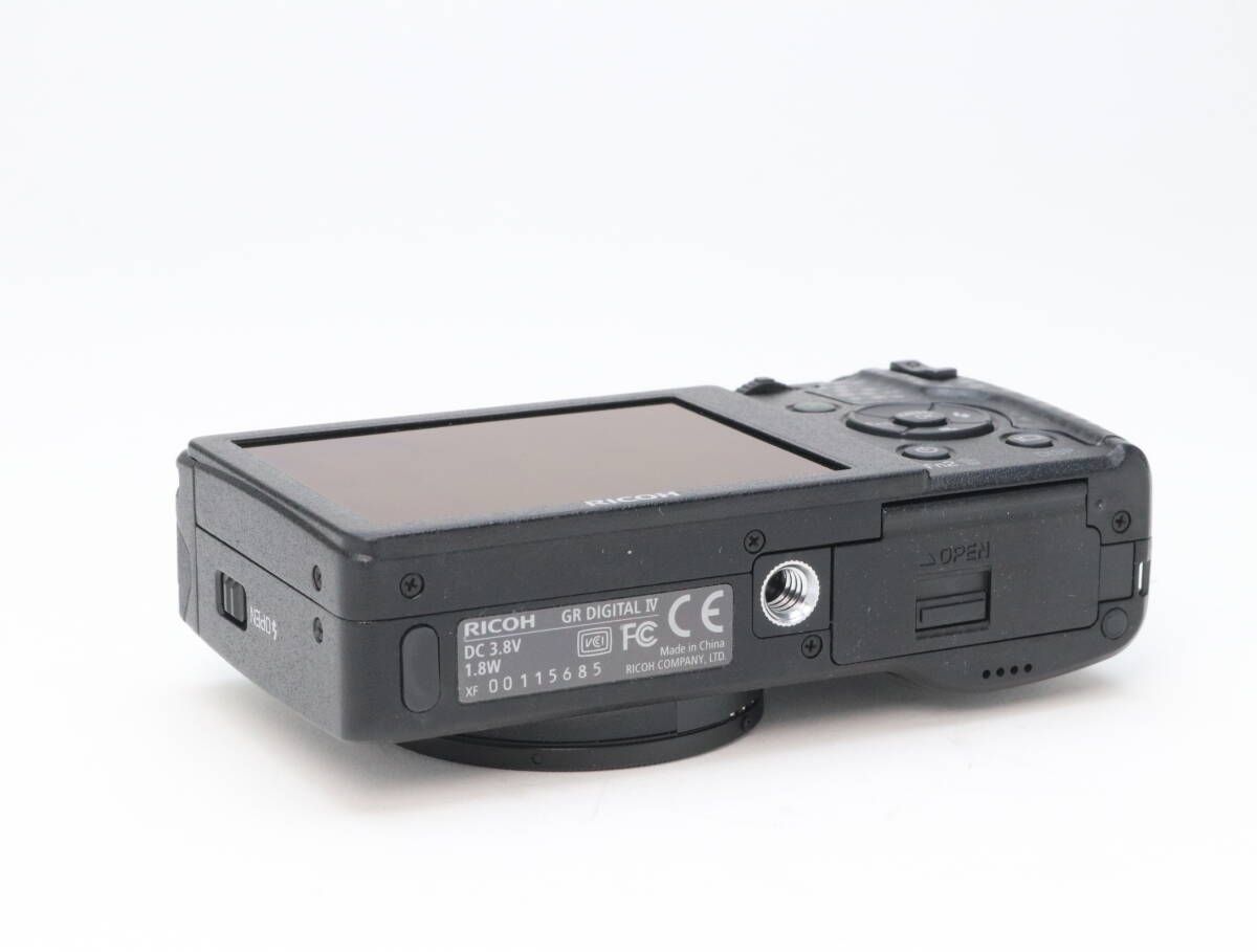 A (美品) RICOH リコー GR DIGITAL IV シャッター数 590枚 初期