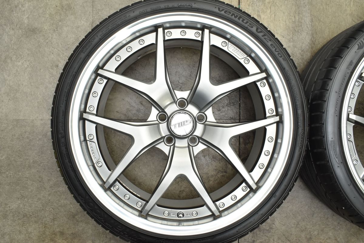 TWS EXlete 205S 19in 8J 44 PCD100 VENTUS V12 evo2 225|35R19 アウディ A1 フォルクスワーゲン ポロ プリウス 86 インプレッサ