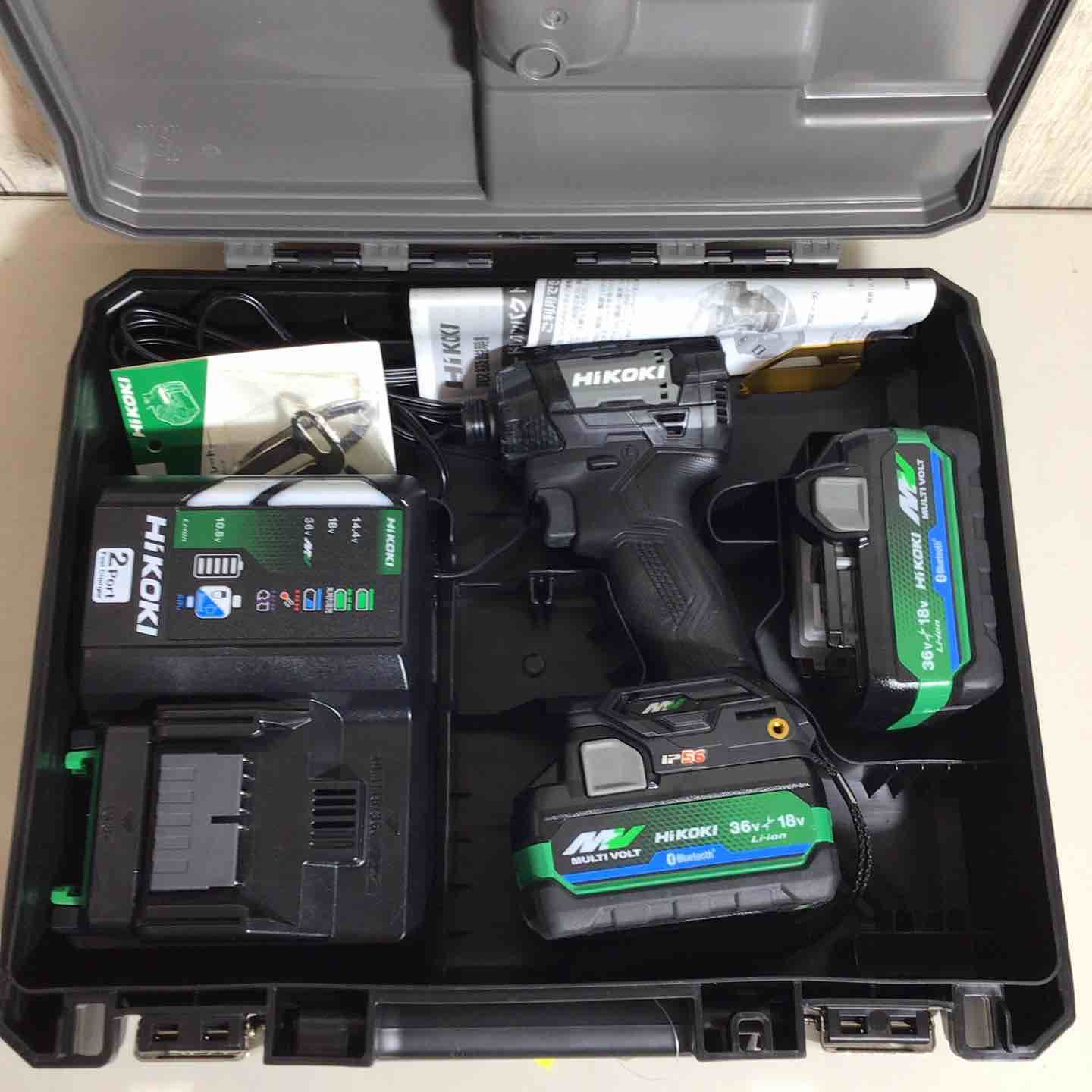 ハイコーキ HIKOKI 日立 コードレス インパクトドライバ ストロングブラック WH36DD 2XHBSZ ブラック 黒 純正 純正品 インパクト 戸田店