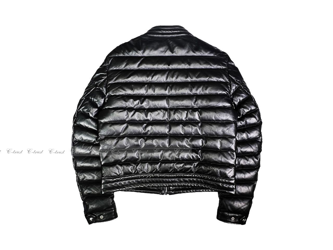 MONCLER モンクレール GRIAZ ダウンジャケット レザー ライダース