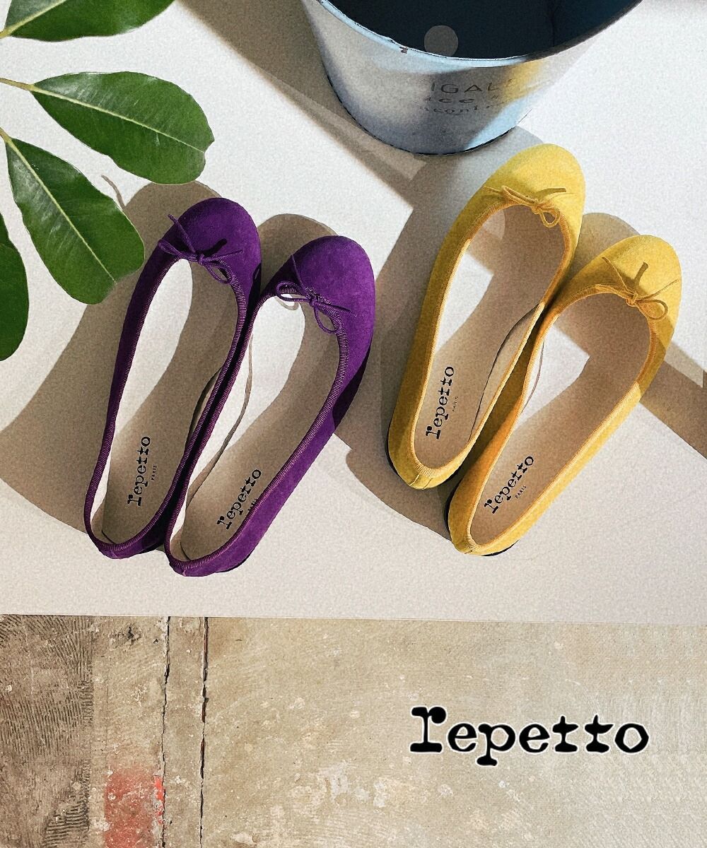 レペット repetto ゴートスキンスウェード バレエシューズ フラットシューズ 靴 CENDRILLON サンドリヨン V086CV-NEW-0062201 レディース ◎