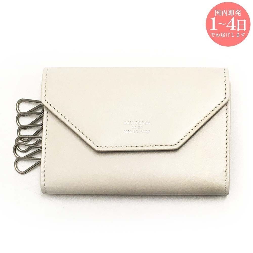BALENCIAGA キーケース 訳あり※新品 BALENCIAGA バレンシアガ 736731 2AABX 9960