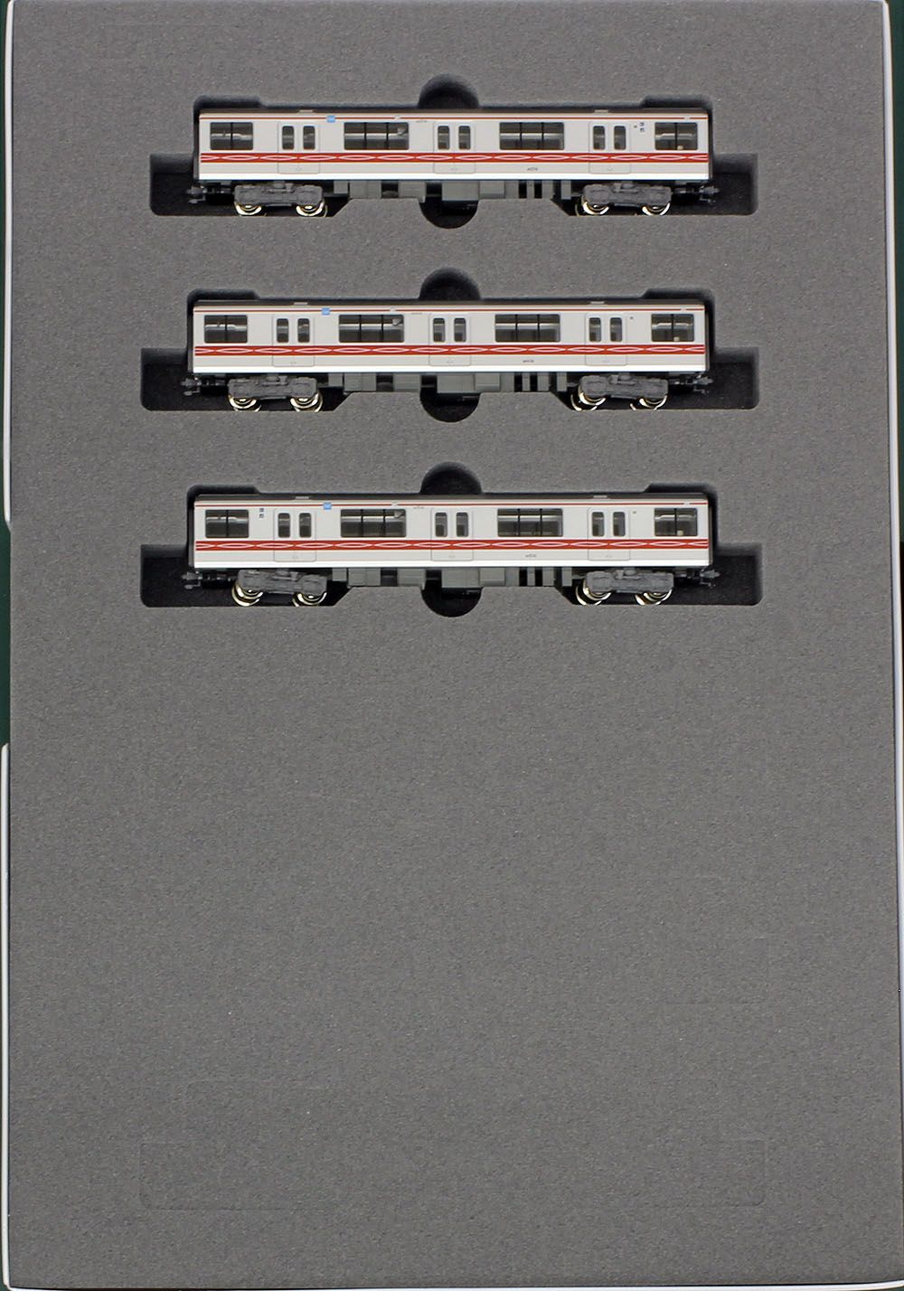 東京メトロ丸ノ内線02系(サインウェーブ) 3両増結セット 【KATO・10