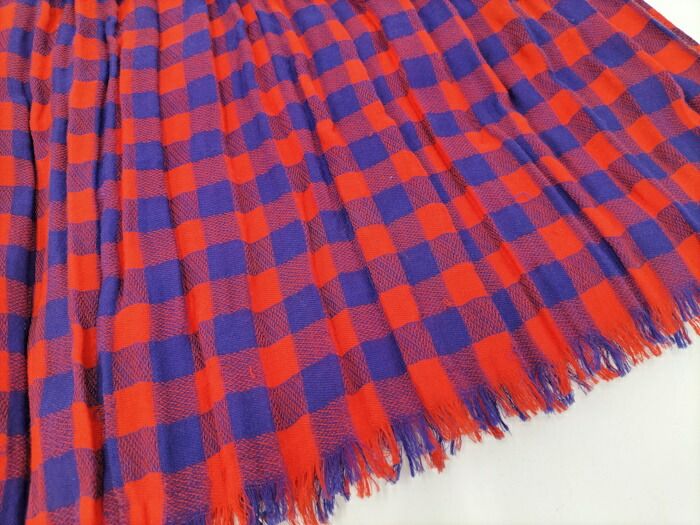 Louis Vuitton マサイストール LOUIS VUITTON エトール マサイ ストール コットン レッド