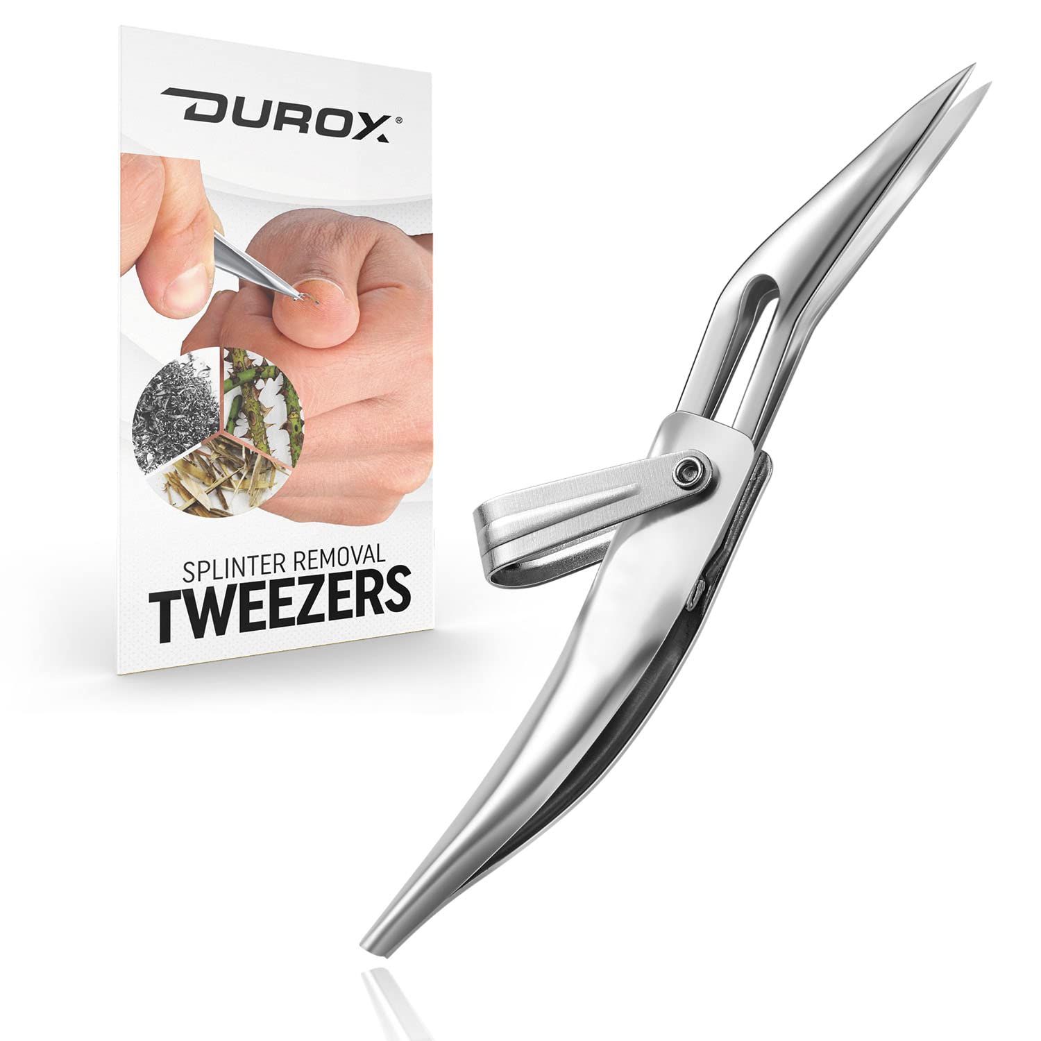DUROX トゲ抜きピンセット 棘抜き・刺抜き専用 キーホルダー付き