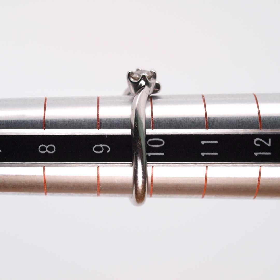 4℃ Pt950 ダイヤ 0.139ct リング 約10号 - メルカリ