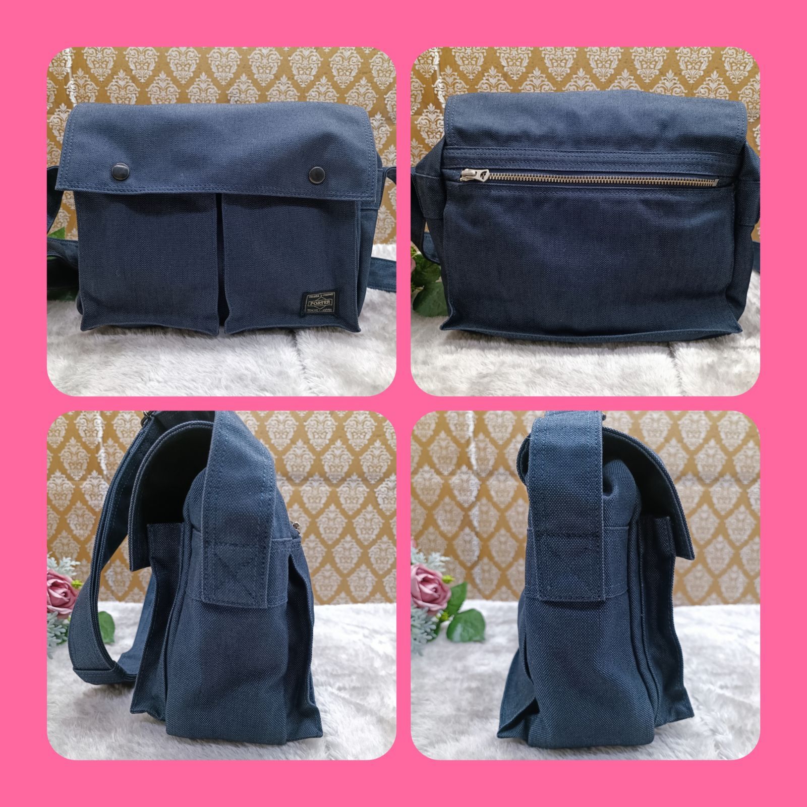 PORTER 》 ☆美品☆ ポーター スモーキー ショルダーバッグ 吉田カバン 