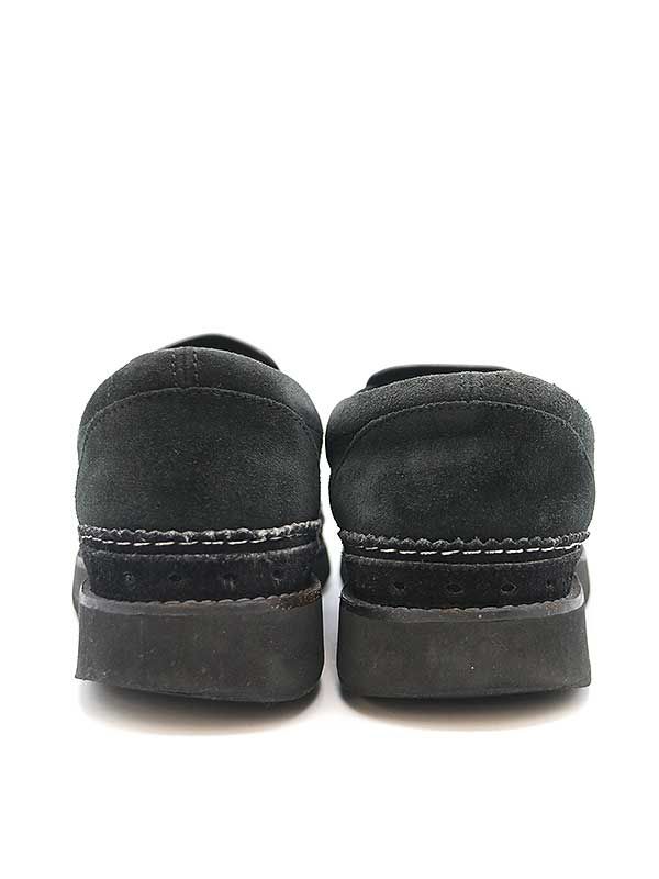 sacai サカイ 20SS スエードレザー スリッポンシューズ ブラック 42