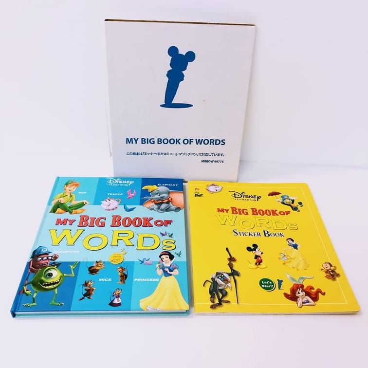 DWEmy big book of words sticker book セット-