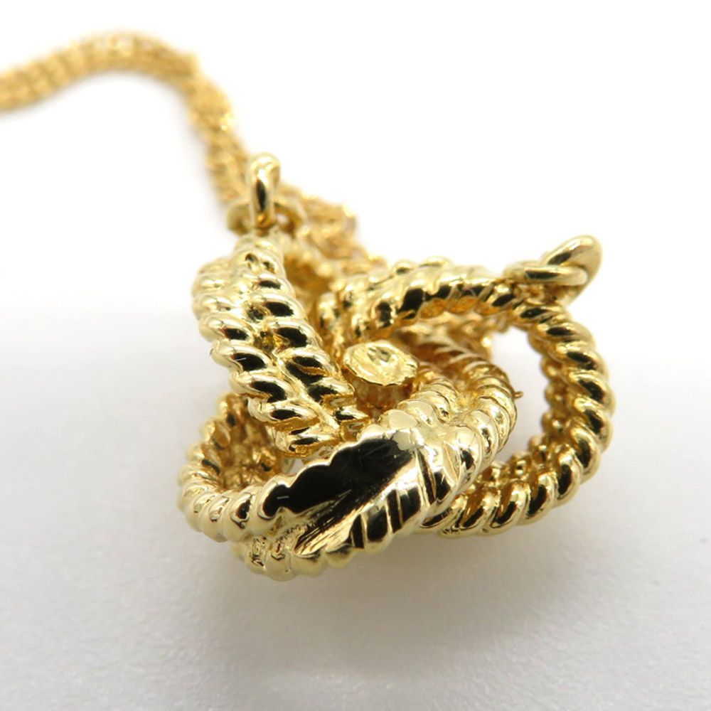 ティファニー 750 ノット ツイスト 1PD 約3.5g ネックレス ペンダント