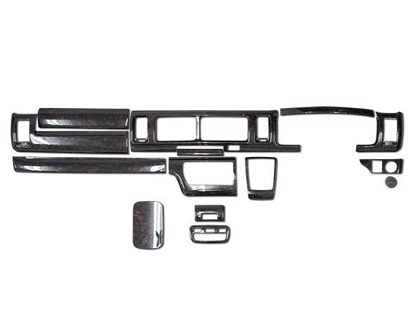 ハイエース 200系 4型 5型 6型 7型 S-GL用 インテリアパネル 14P