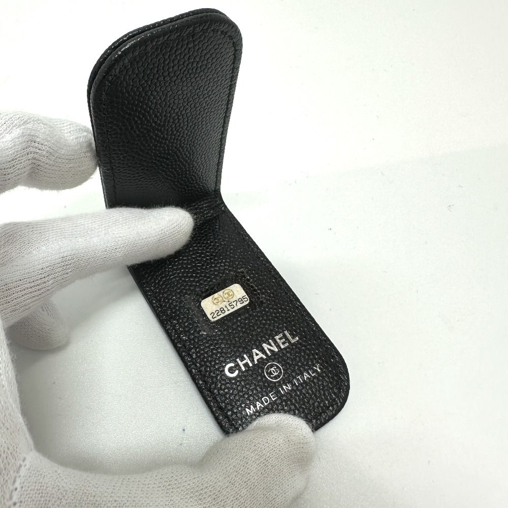 新品同様【シャネル】マネークリップ　キャビアスキン　マトラッセ　マグネット式 楽天市場】【財布】CHANEL シャネル マトラッセ ココマーク