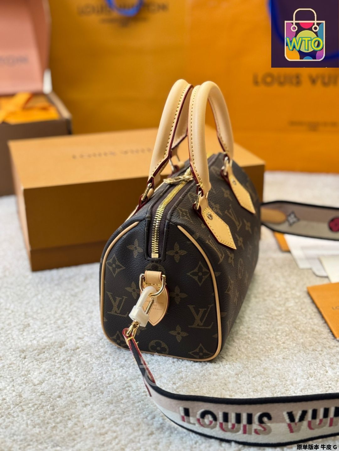 Louis Vuitton モノグラム ハンドバッグ Louis Vuitton モノグラム刺繍 ハンドバッグ - メルカリ