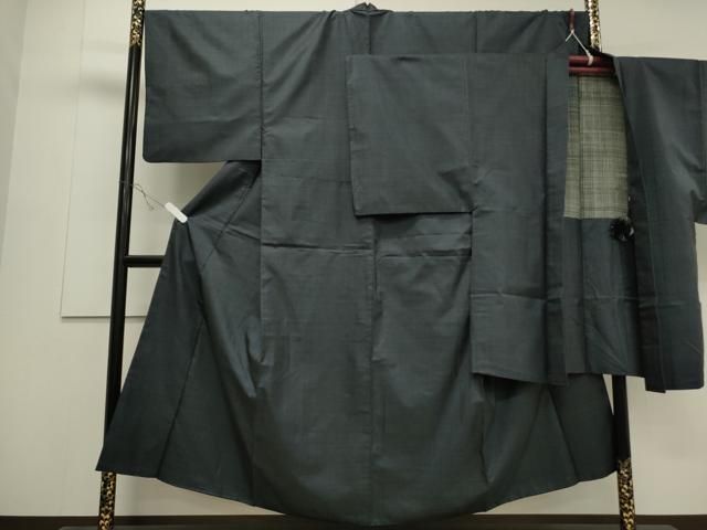 平和屋着物●男性 本場大島紬 アンサンブル 100亀甲 総詰め 正絹 CAAS0085th