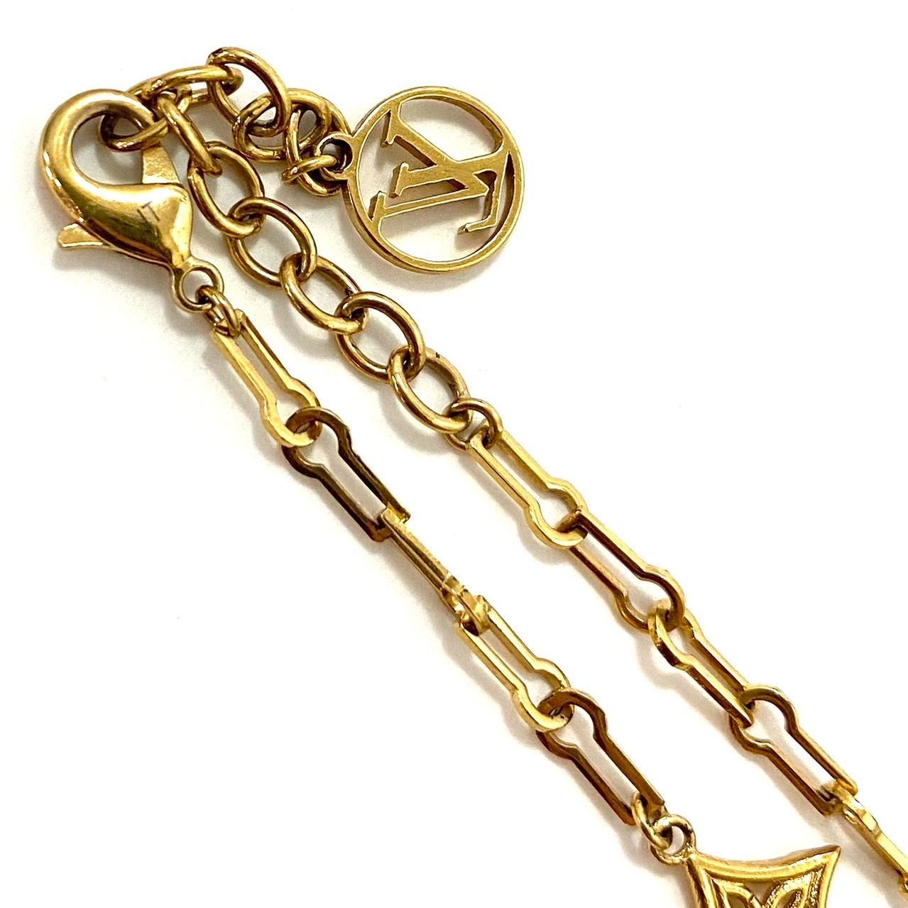 ルイヴィトン　ブレスレット フォーエバーヤング　モノグラム　GP ゴールドカラー ルイヴィトンブレスレット フォーエバーヤングモノグラムGP ゴールドカラー