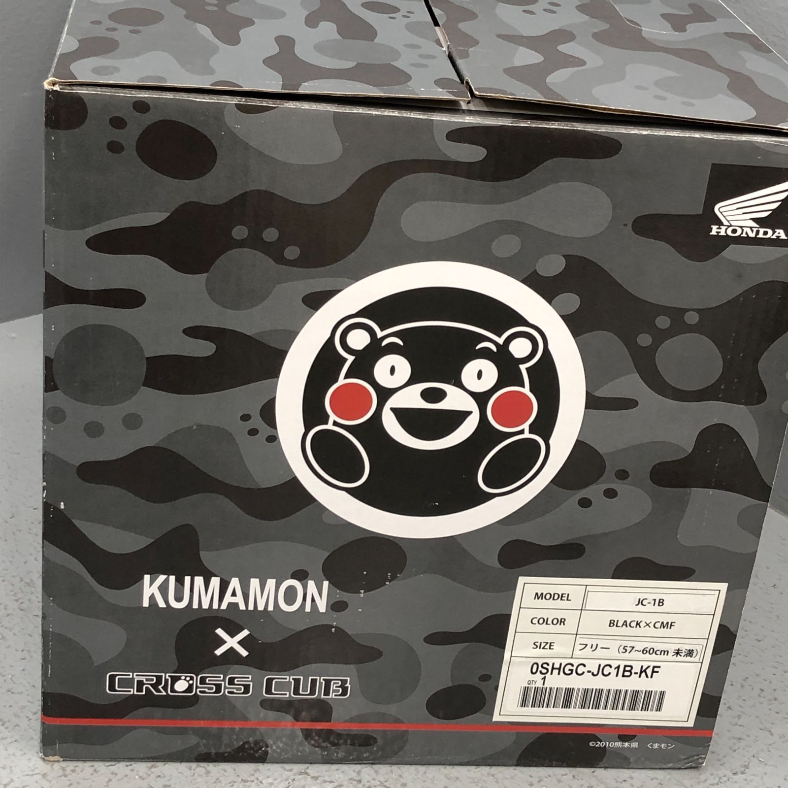 小牧店】未使用品 HONDAくまモン クロスカブ ヘルメット 箱付き【446 