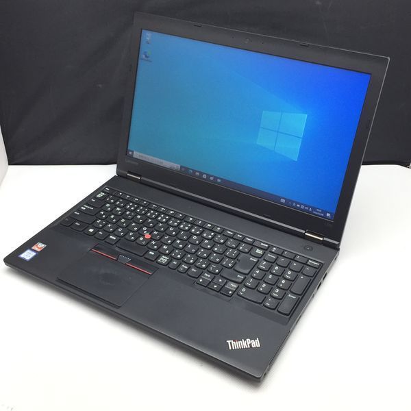 【中古ノートパソコン】lenovo ThinkPad L570 20J80006JP ブラック / Windows 10 Pro / インテル Core i5 プロセッサー 7200U / 8GB / SSD 240GB / 15.6インチ