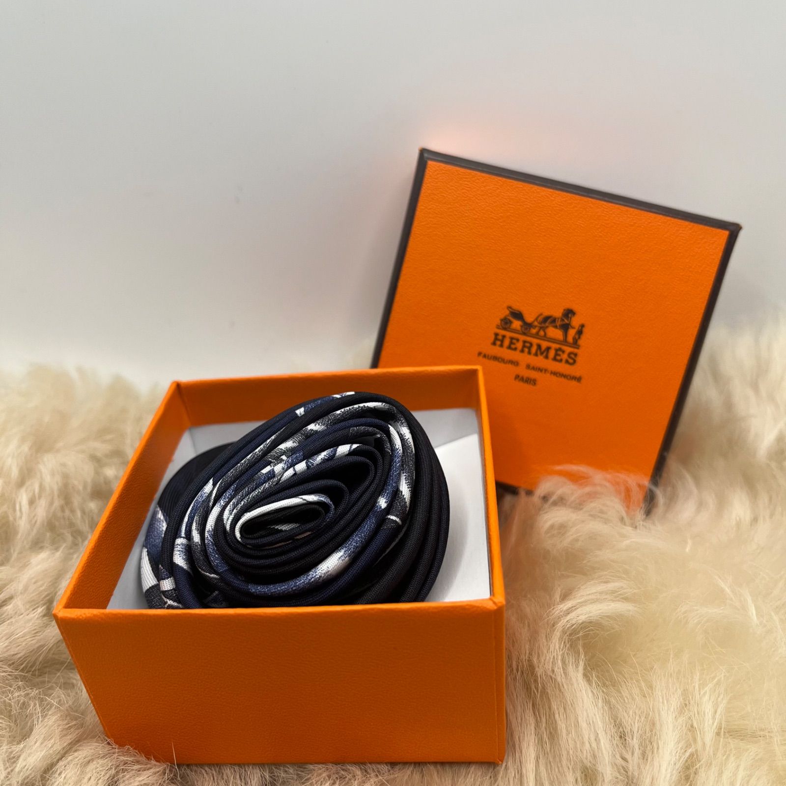 エルメスヘアアクセサリー HERMES】エルメス ヘアアクセサリー グルネル エクスリブリス