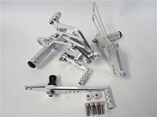BMW用 CNC 調整式 S1000RR 2015～ バックステップCNC　銀