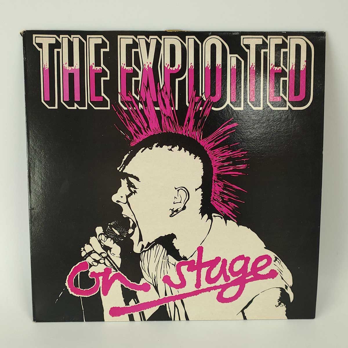 The Exploited エクスプロイテッド On Stage オン・ステージ LP