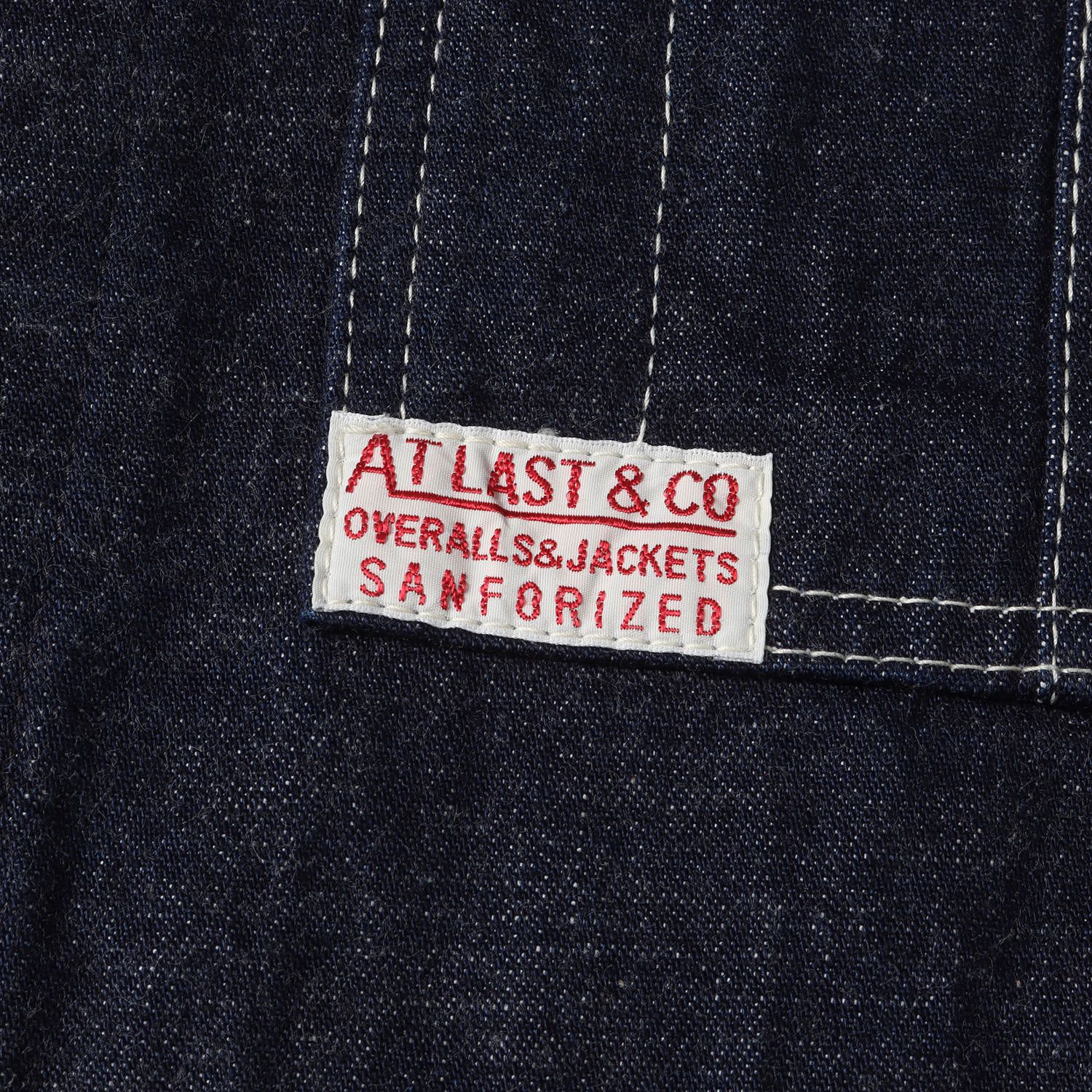 At LAST&CO ジャケットウォッチポケット デニム カバーオール