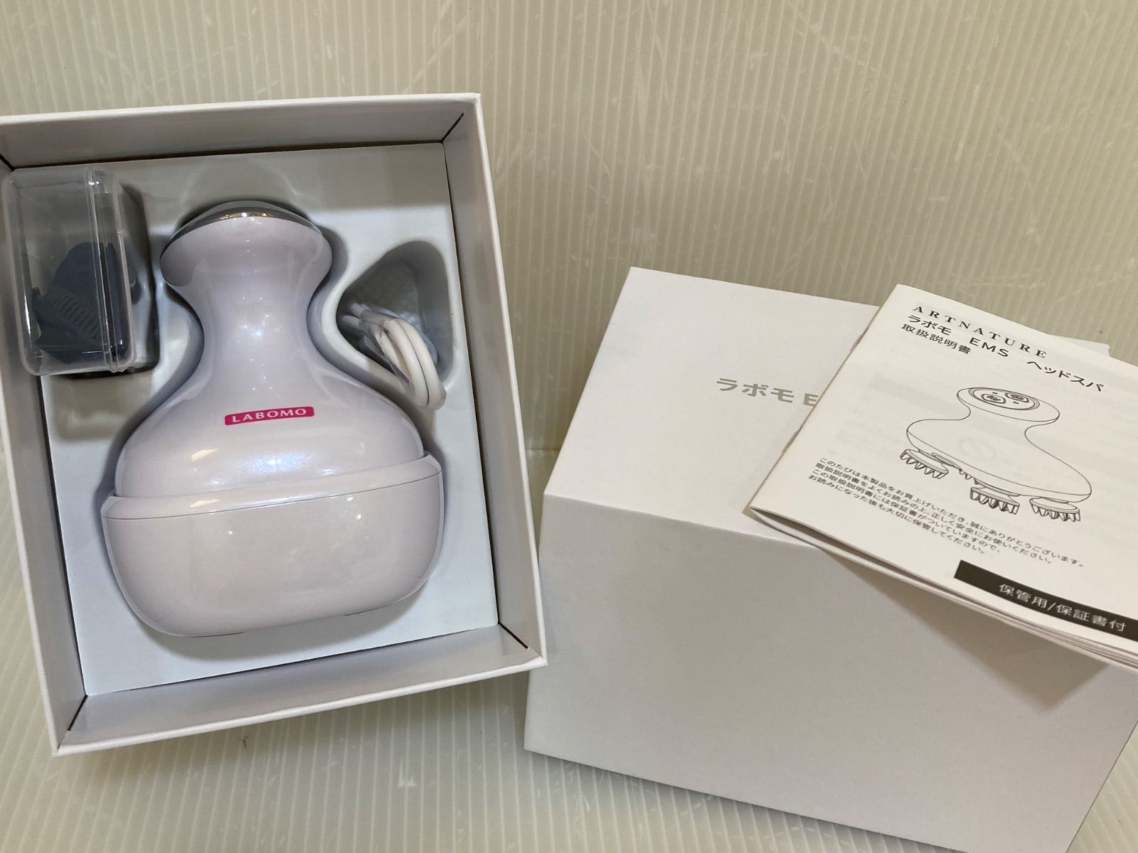 アートネイチャー　LABOMO EMSヘッドスパ 美顔器 アートネイチャー ラボモ EMS ヘッドスパ OG-8693