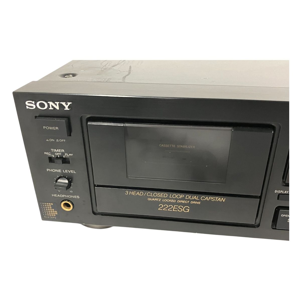 SONY TC-K222ESG カセットデッキ ソニー 音響機器 ジャンク