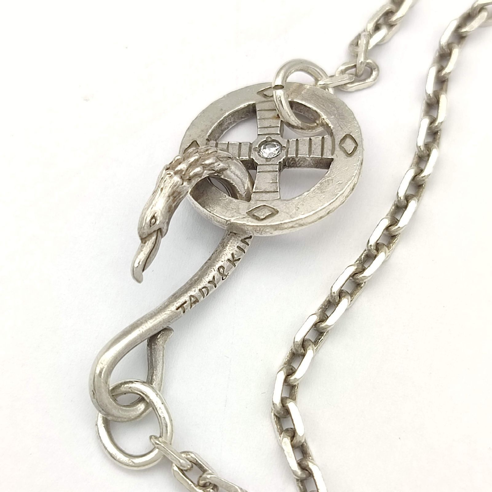 中古】タディ&キング 特大爪SVフェザーK18イーグルメタル 中古】タディ