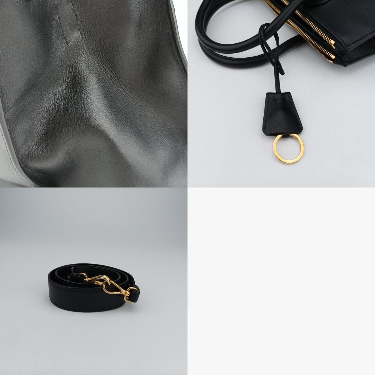 プラダPradaパラディグムブラックサフィアーノレザー1BA1307 D