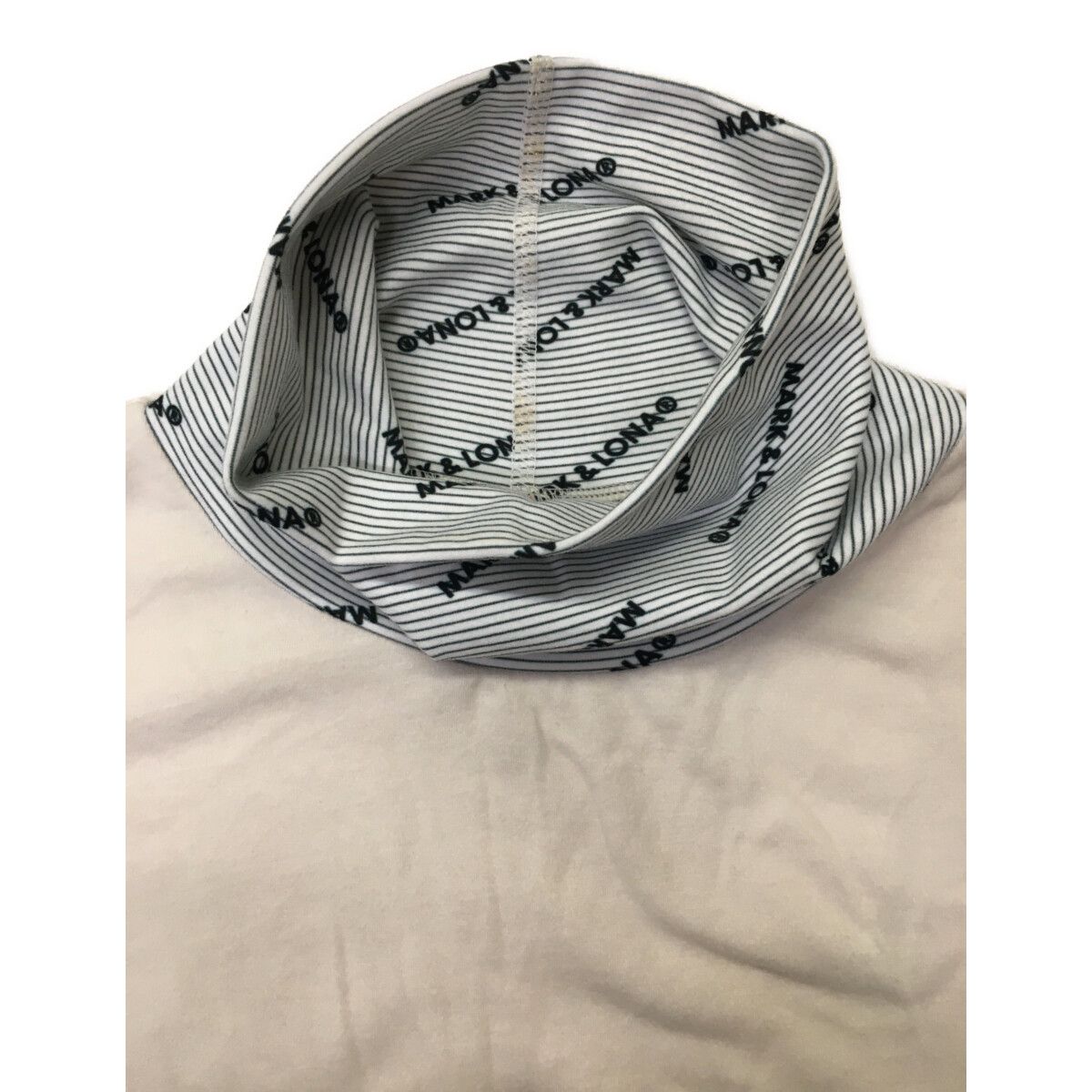 美品　MARK&LONA マークアンドロナ　長袖モックネックシャツ 中古 メンズ マークアンドロナ MARK&LONA 長袖シャツ 44(S) 緑