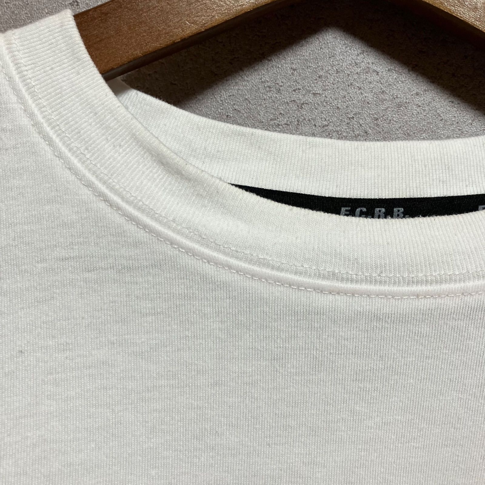 F.C. Real Bristol 長袖シャツ ホワイト F.C.Real Bristol for Kids（エフシーレアルブリストルフォー