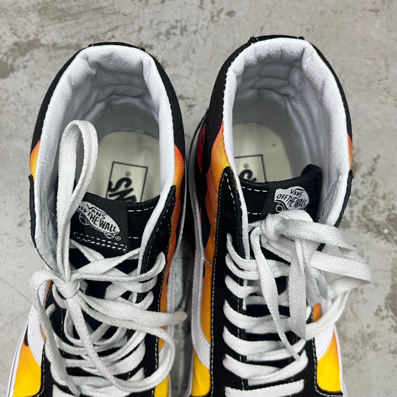 VANS SK8-HI Reissue Flame フレイム スケハイ スニーカー バンズ 27.5