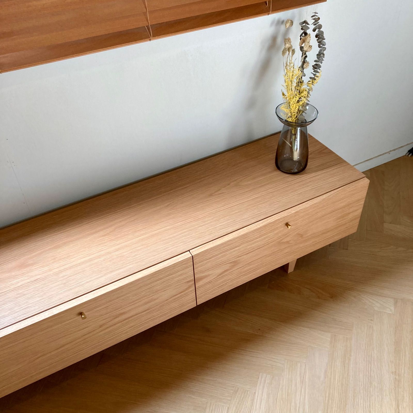 sachi様 オーダーテレビボード 自然工房 オーク材テレビボード sachi様 オーダーテレビボード 自然工房 オーク材テレビボード