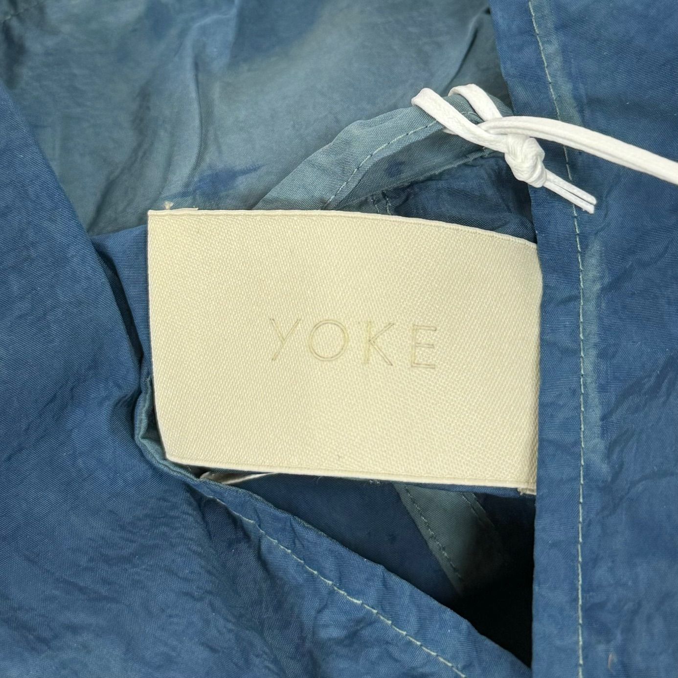 定価74800円 新品 YOKE 23SS SPRAY PRINTED NYLON SNOWPARKA スプレー 