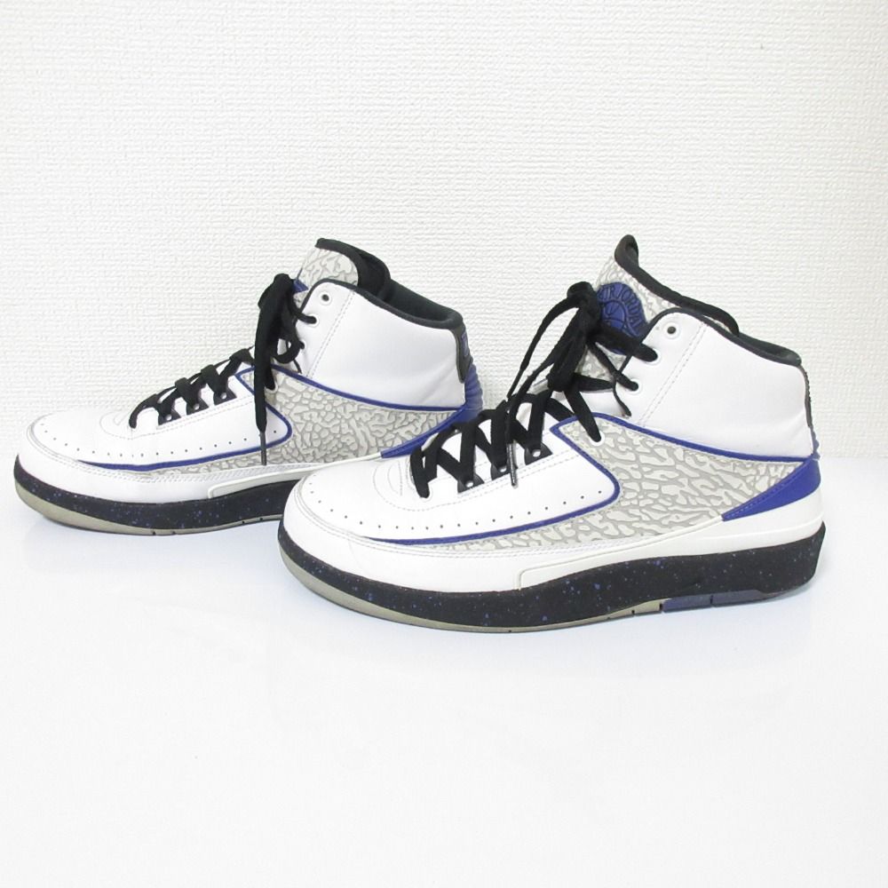 未使用　27.5　ジョーダン2レトロ　ダーク コンコルド AIR JORDAN 国内5月10日発売予定】 ナイキ エアジョーダン2 レトロ ホワイト