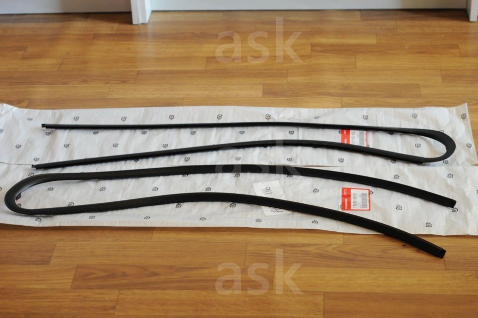 ☆新品 未使用 HONDA CR-X EF6, EF7, EF8用 クォーター ガラス モール 