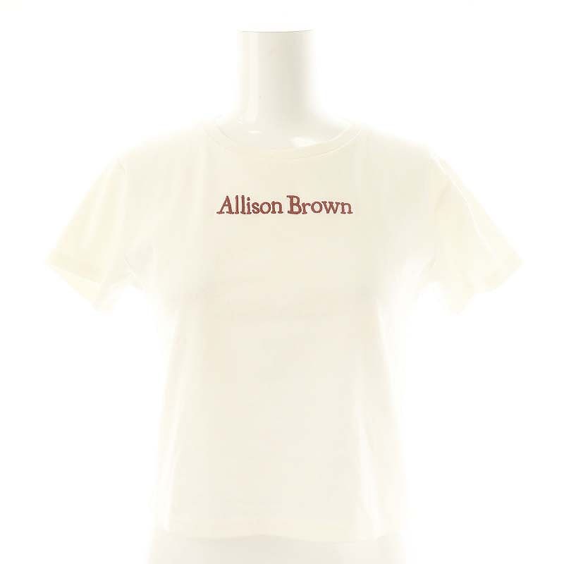 ALLISON BROWN♡アリソンブラウン ロゴ Tシャツ アリソンブラウン ALLISON BROWN dailyロゴTシャツ カットソー