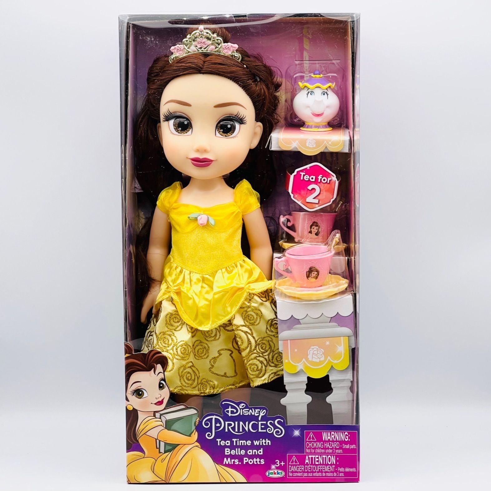 ディズニープリンセス トドラードール ベル&ポット婦人 美女と野獣 