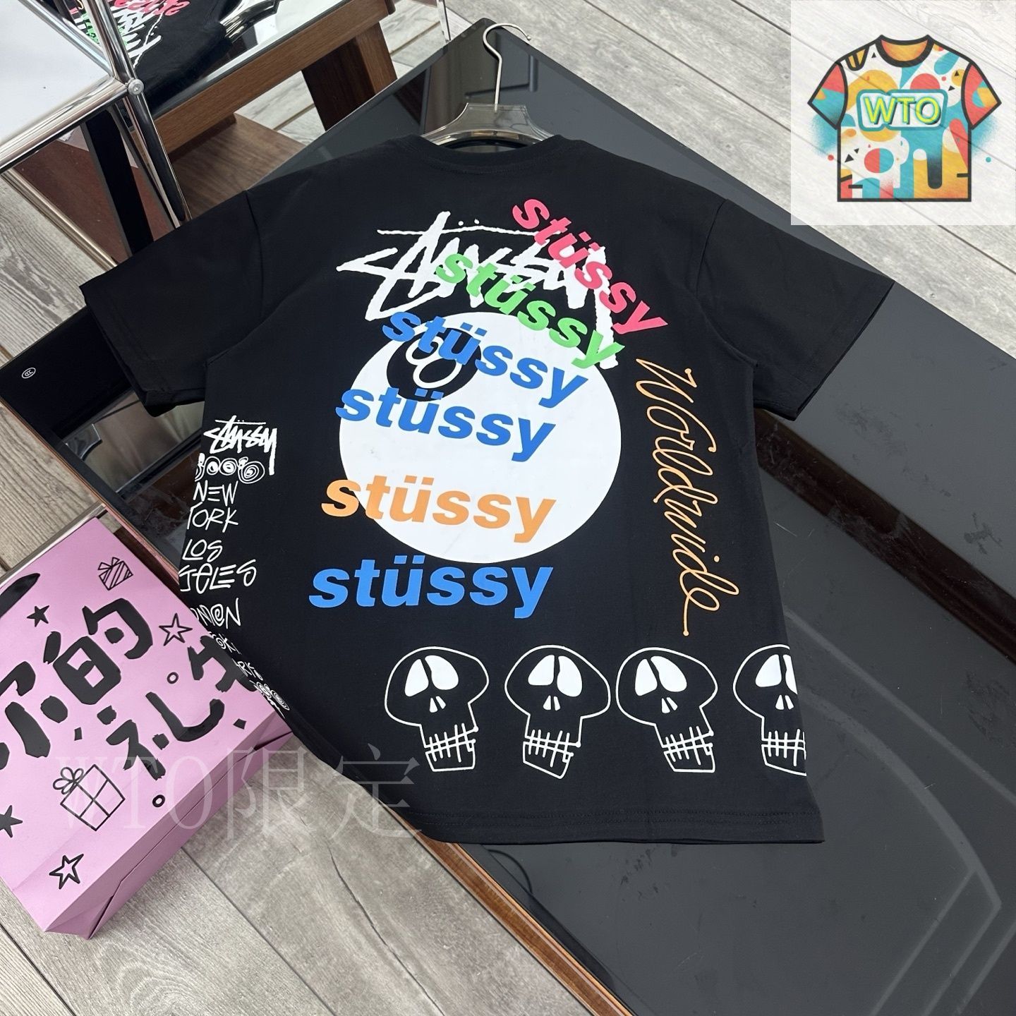 今日特価】Stussy Graffiti T-Shirt スタッシー グラフィティ T