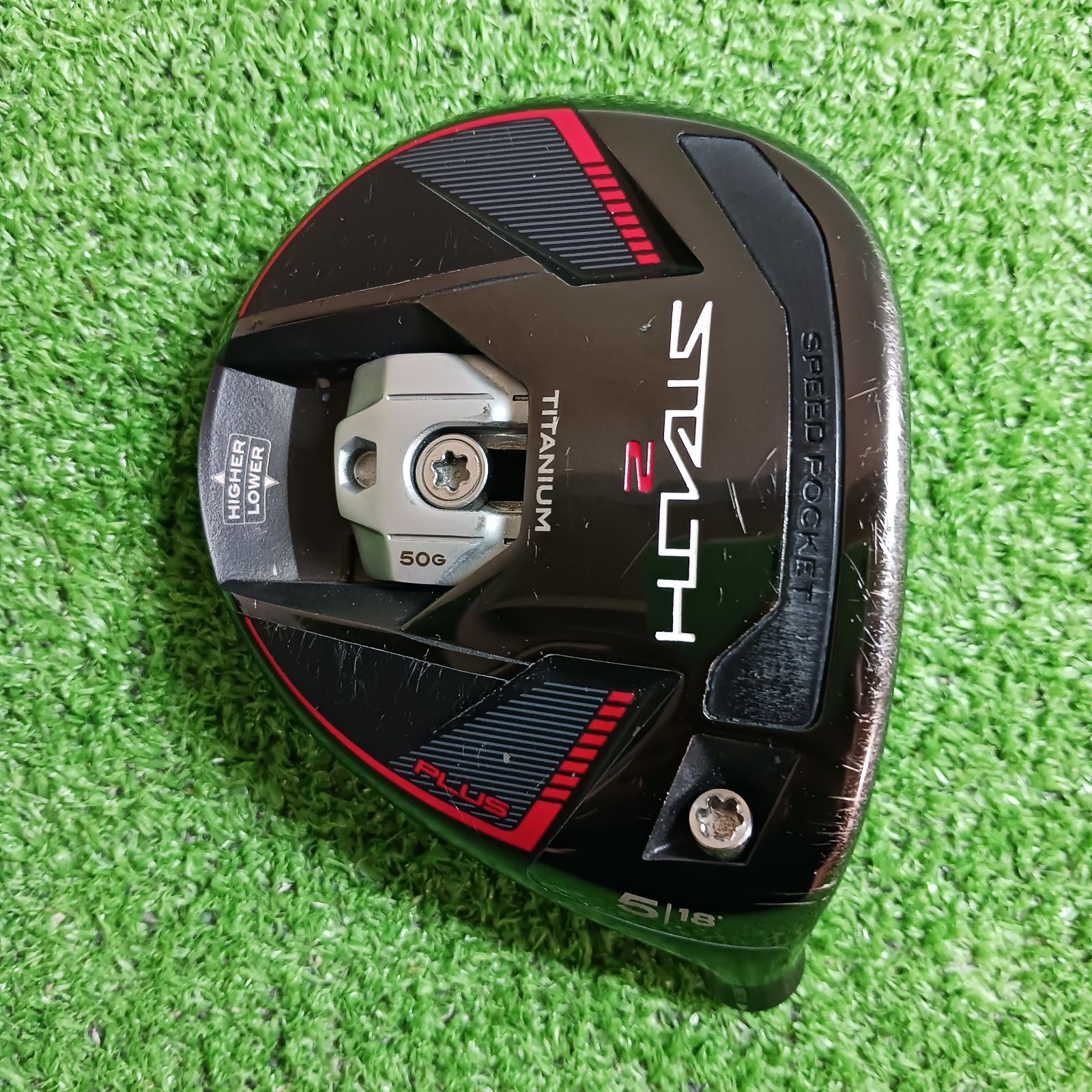 美品】TaylorMade STEALTH PLUS 5W ヘッドのみ 美品】TaylorMade