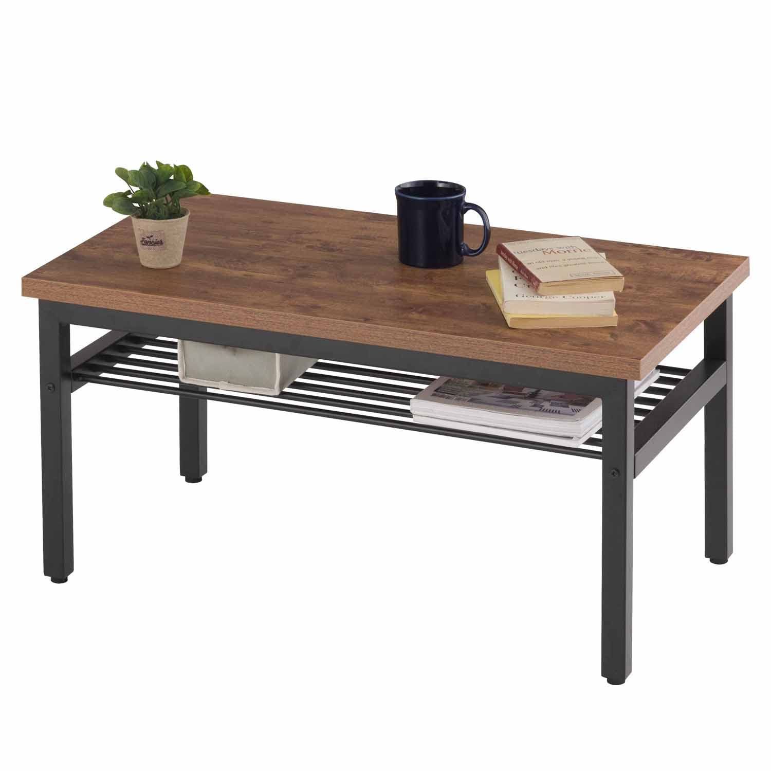 新着商品 ブラウン 北欧 ナチュラル 長方形 幅80×奥行45×高さ40cm かわいい 大きめ おしゃれ 軽量 木製 ローテーブル 持ち運びコンパクト 折り畳み 一人暮らし 収納棚付き センターテーブル 2人OK ビスカーナ BC80-CT ドウシシャ