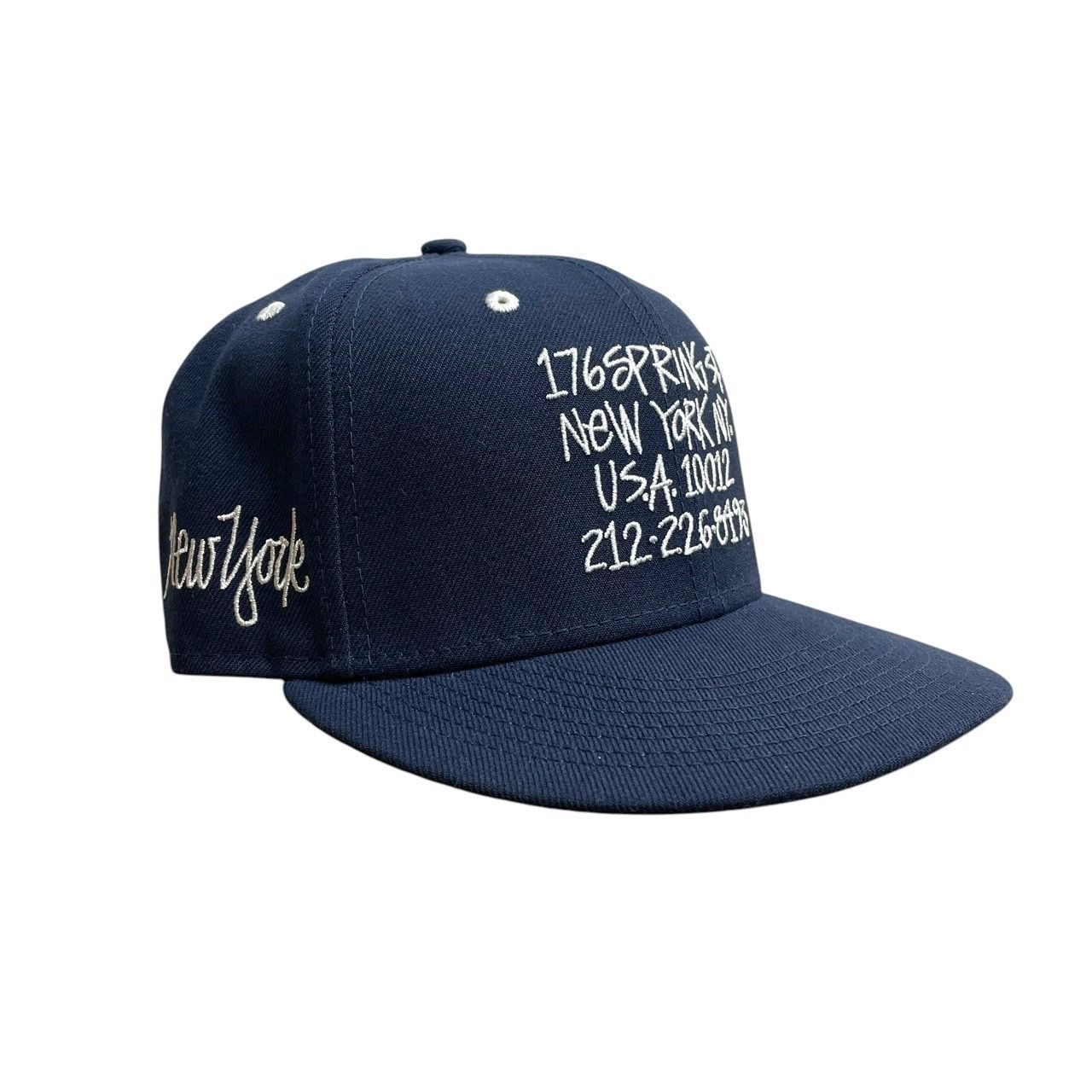 stussy × NEW ERA ベースボールキャップ NY ネイビー 中古・古着通販】stussy (ステューシー) New Era (ニューエラ