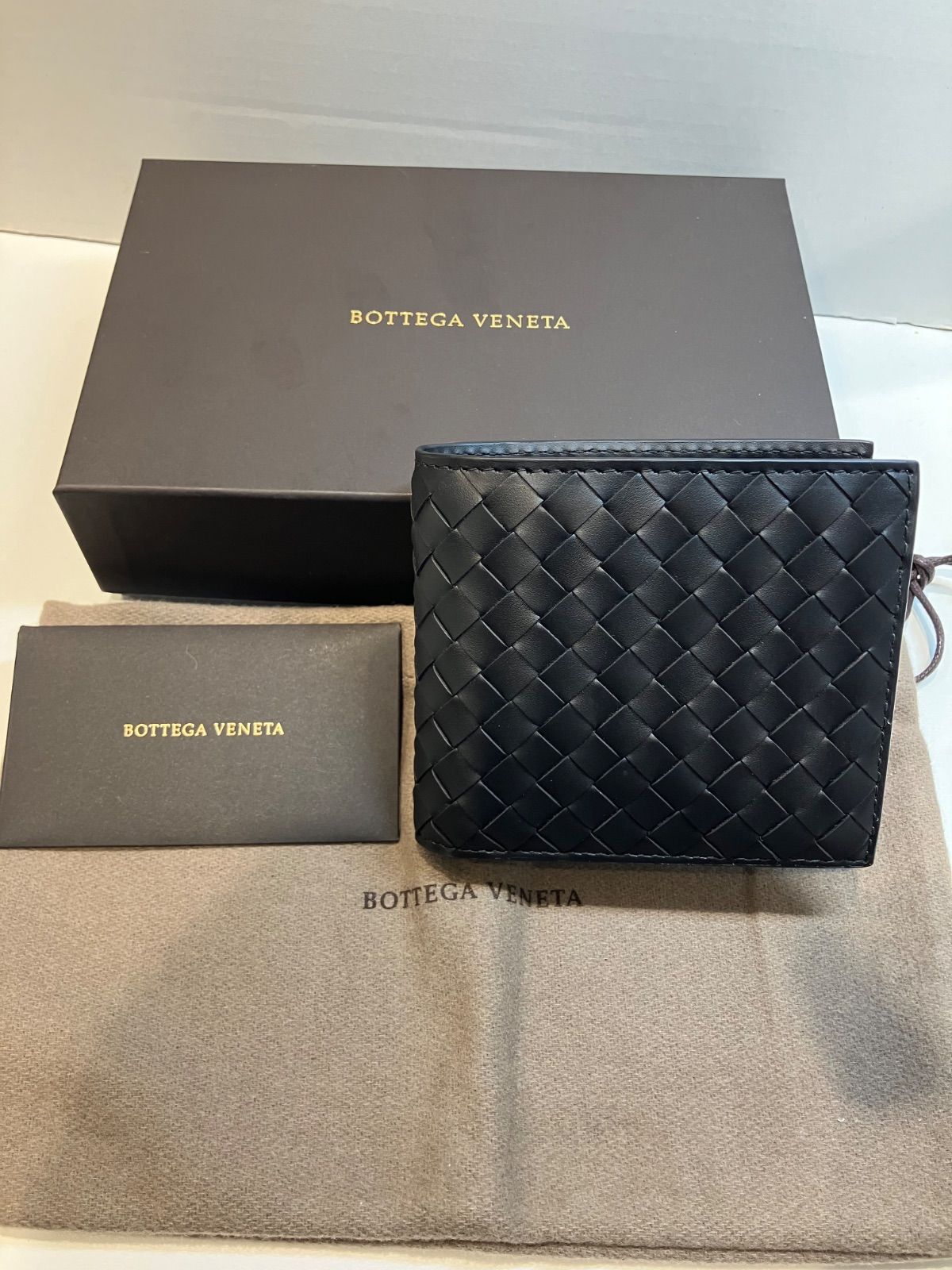 BOTTEGA VENETA ボッテガ イントレチャートピッコロ 2つ折財布